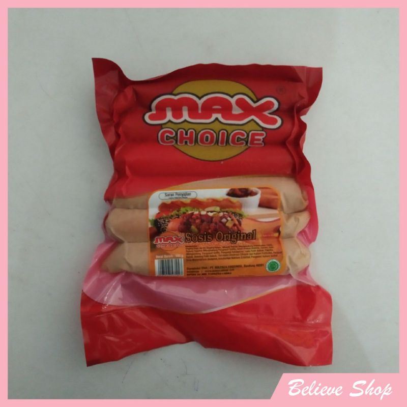 

Sosis Original Jumbo Max Choice 500 gr