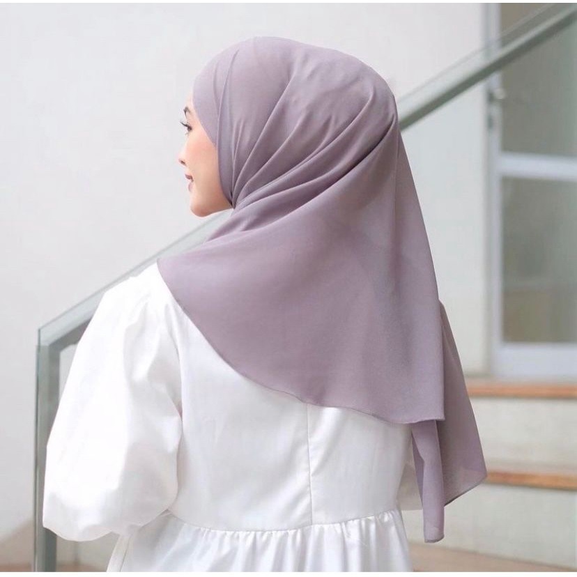 Helen Shop86 Pashmina Curve Oval Hijab Pasmina Oval Malay Jilbab Phasmina Ceruty Babydoll Premium Termurah