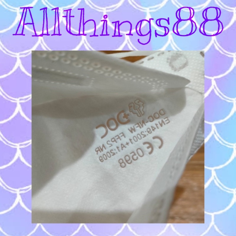 Masker KF94 DOC IMPORT High Premium Quality Sealed per pcs 1 box isi 30 pcs 4 ply Steril Higienis