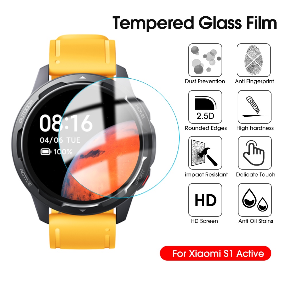 [Harga Grosir]Film Pelindung Layar Tempered Glass HD Untuk Xiaomi watch S1 / PMMA Full Screen/Hot Sale