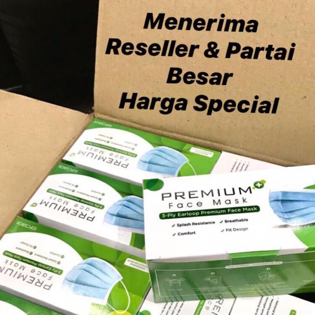 Masker eco green premium mask