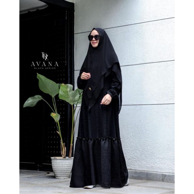 [CASUAL BY TRZ.HER] GAMIS SYARI TERBARU / DRESS SET PRINTING " LA COSTA " BY TRZ