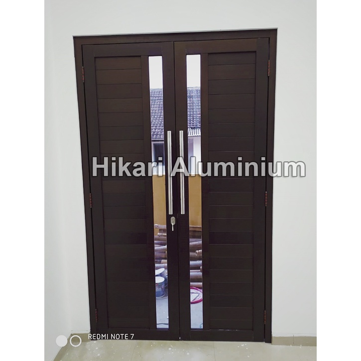 Pintu Swing Double Aluminium