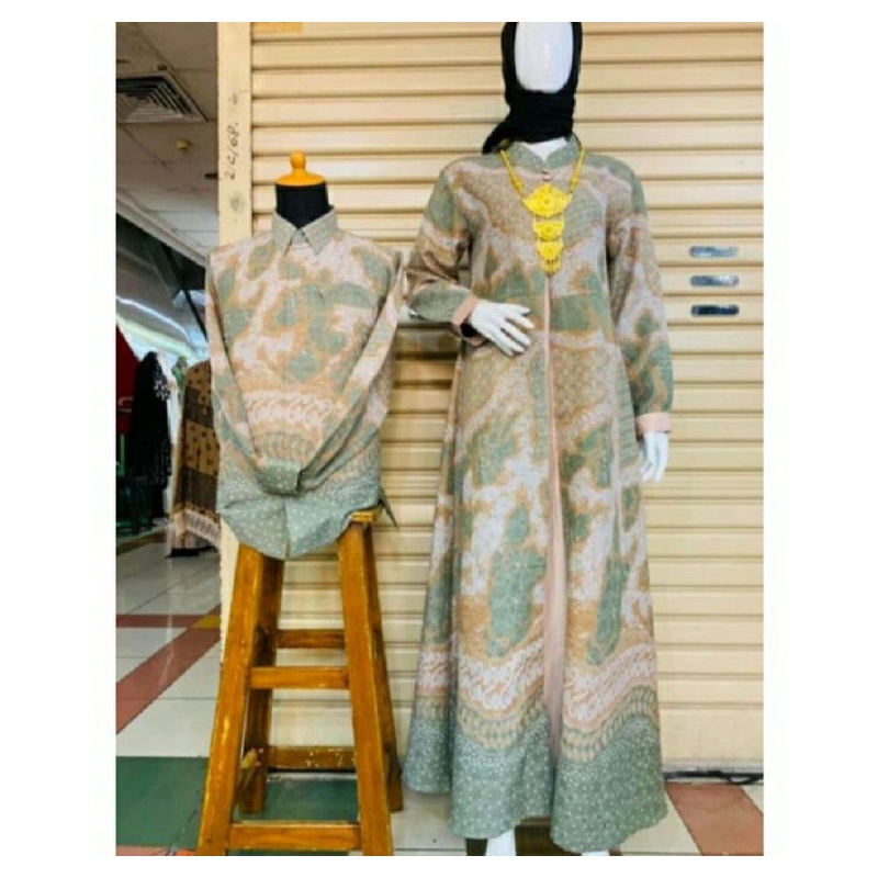 COUPLE GAMIS BATIK BAHAN KATUN TOYOBO PREMIUM