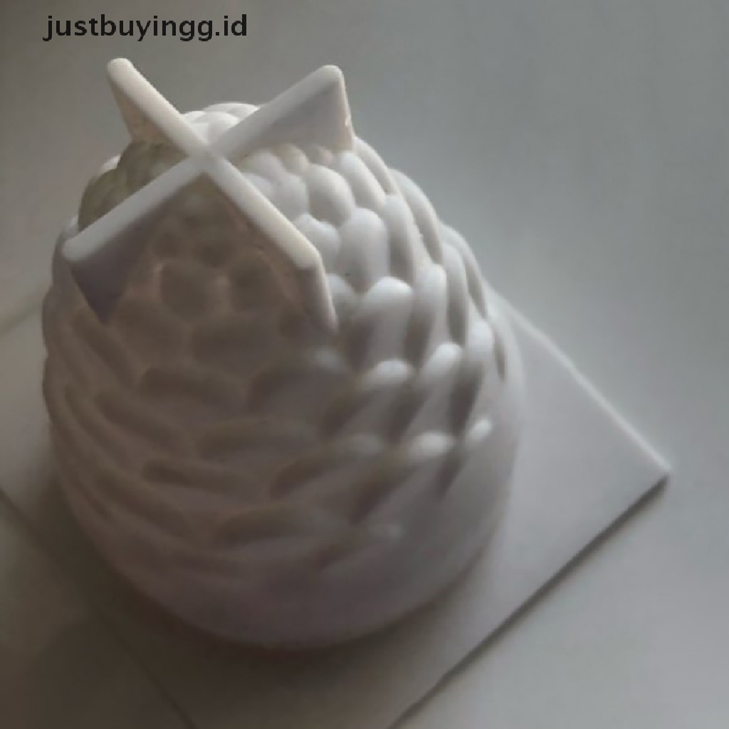 Cetakan Bentuk Pinus Cones 3d Bahan Silikon Untuk Membuat Lilin