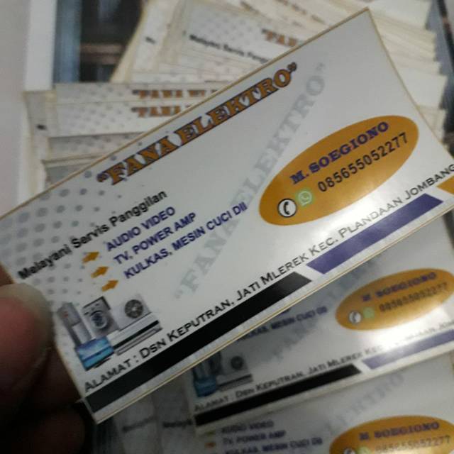 

Stiker Label UK 3.5cm X 7cm isi 100 lembar