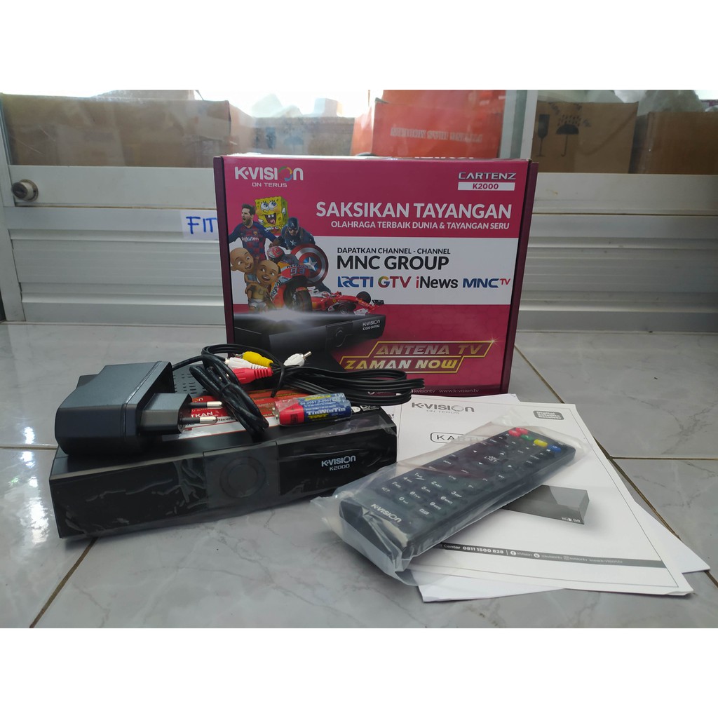 Promo Receiver K_VISION Cartenz K2000 100% ORIGINAL