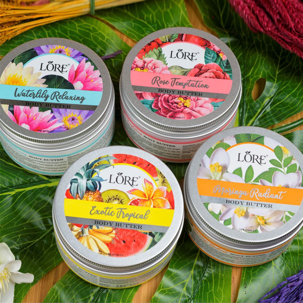 LORE Moringa Radiant Body Butter 300 gr