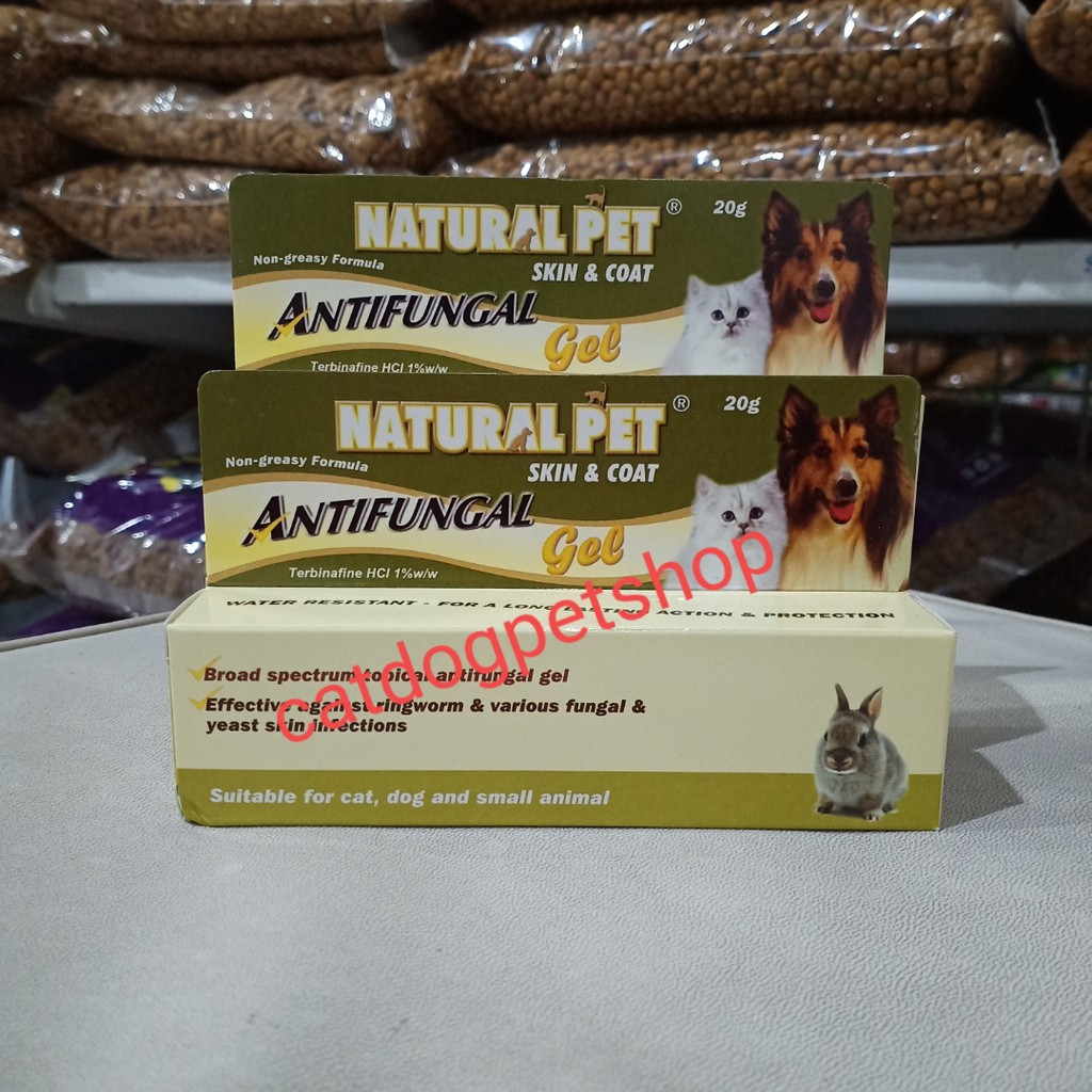 Salep Jamur Kucing Anjing Natural Pet Skin &amp; Coat Antifungal 20gr