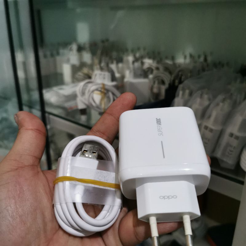 Charger Oppo Reno 4Pro Original Bekas Copotan Second Original 10000000%