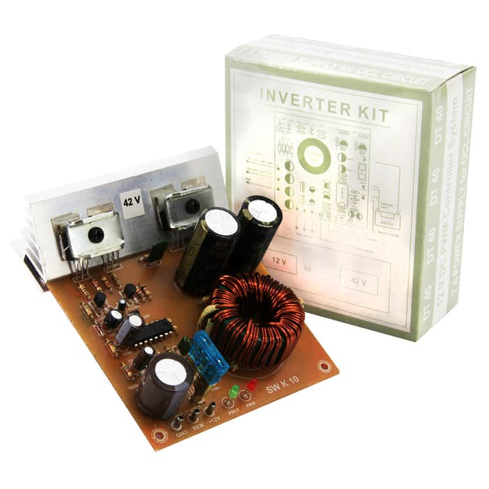 KIT INVERTER 42 VOLT CT INPUT 12 VOLT CONVERTER DC TO CT BELL BGR 12V KE 42V CT AUDIO CONVERTER