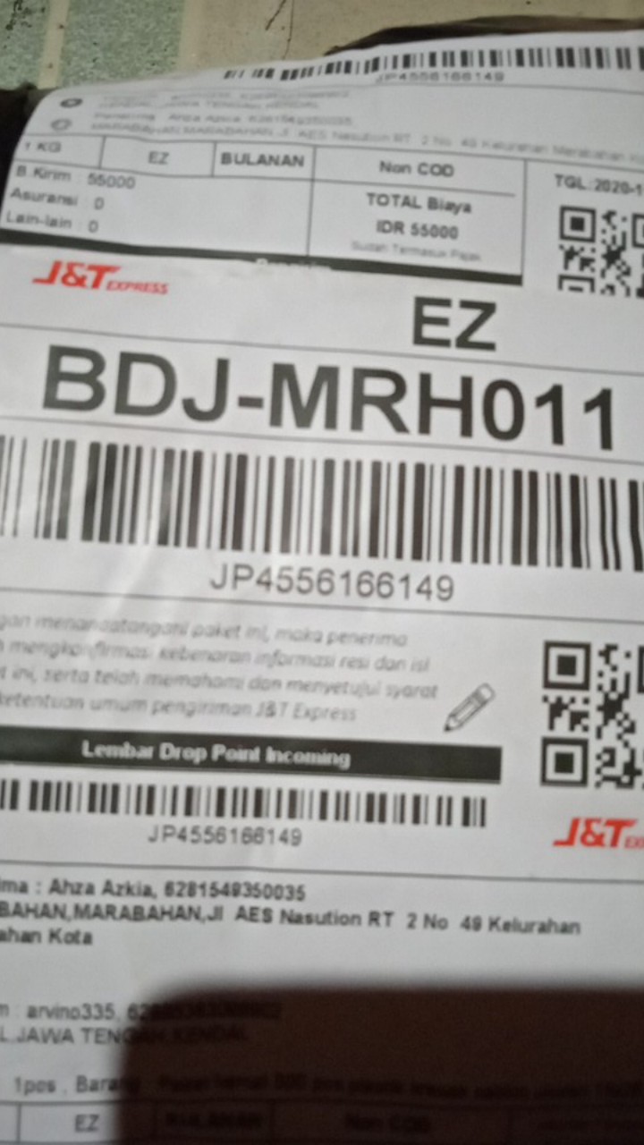 Paket Hemat 500 Pcs Plastik Kresek Sablon Ukuran 15x28