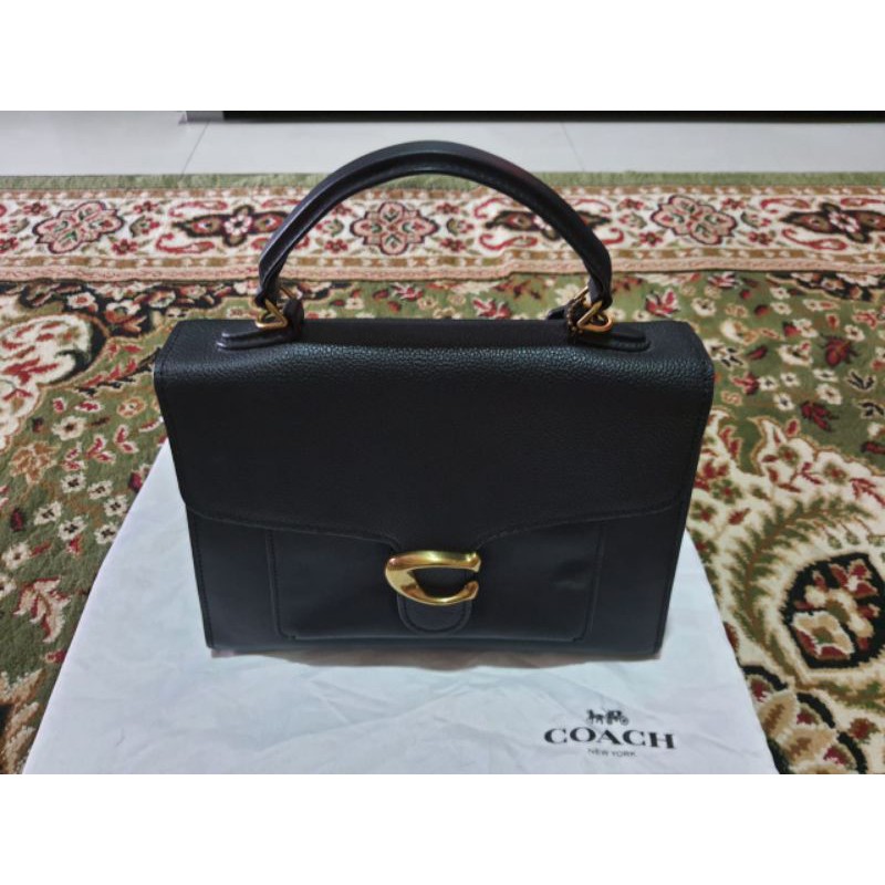 Preloved Tas Coach Hitam