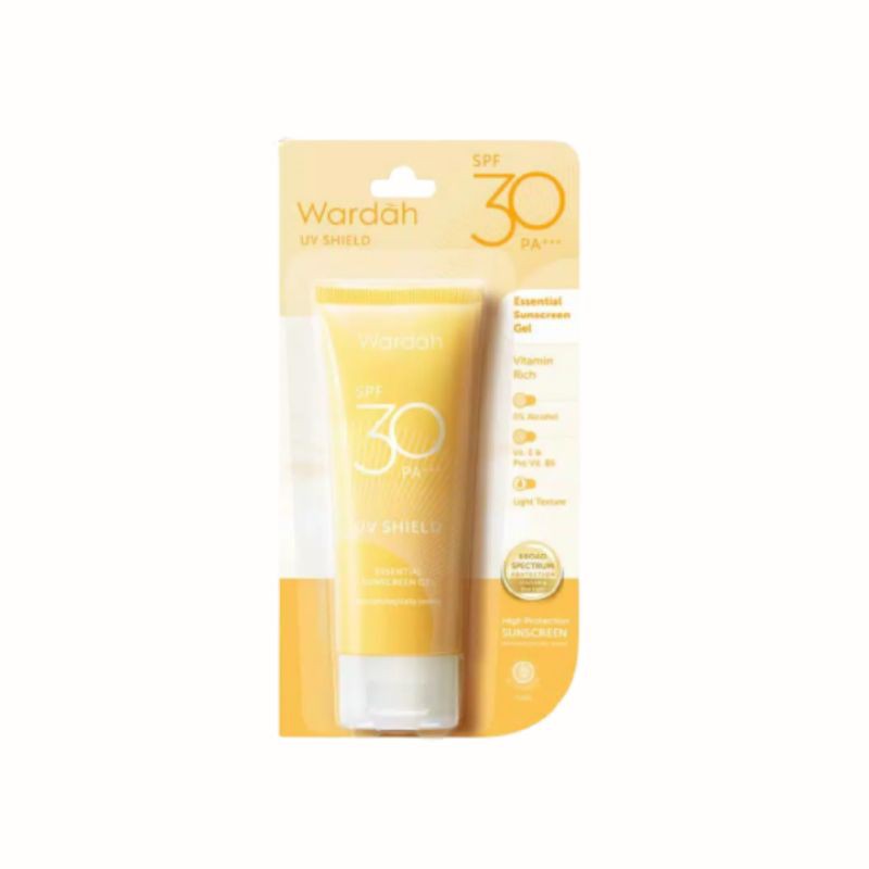 Wardah Sunscreen Gel SPF30 Kemasan Baru