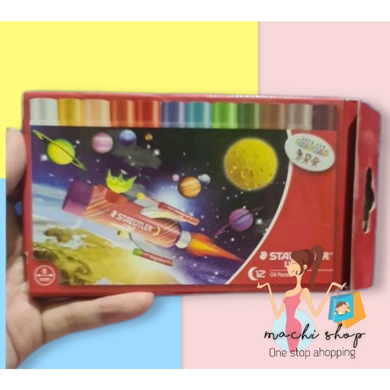 crayon staedler luna 12 oil pastel preloved