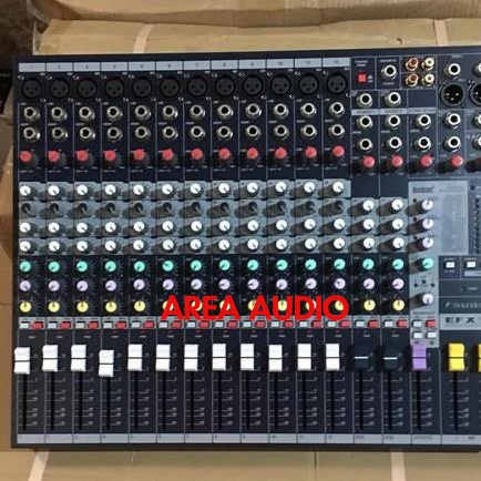 audio mixer soundcraft efx 12/efx12 12 channel