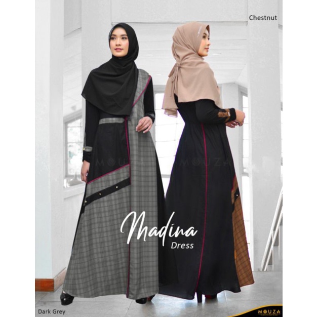 GAMIS SYARI MADINA DRESS BY MOUZA INDONESIA