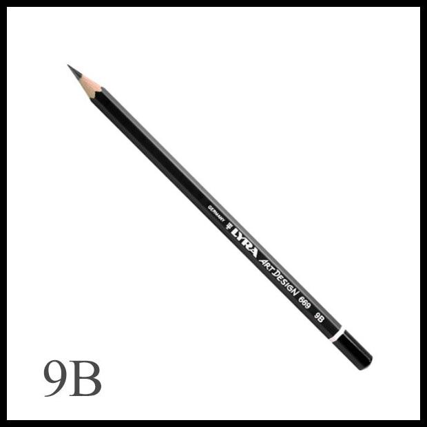 

Lyra Rembrandt Art Design 669 Graphite Pencil - 9B
