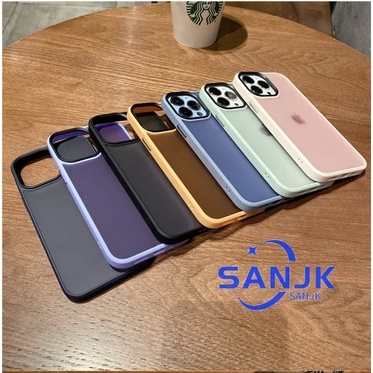 Soft Case Hp Dengan Kancing Bahan Metal Untuk Iphone 13 / 11promax / 12pro Max / 13pro