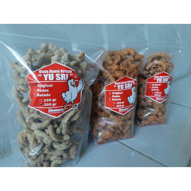 

Keripik Usus YU SRI