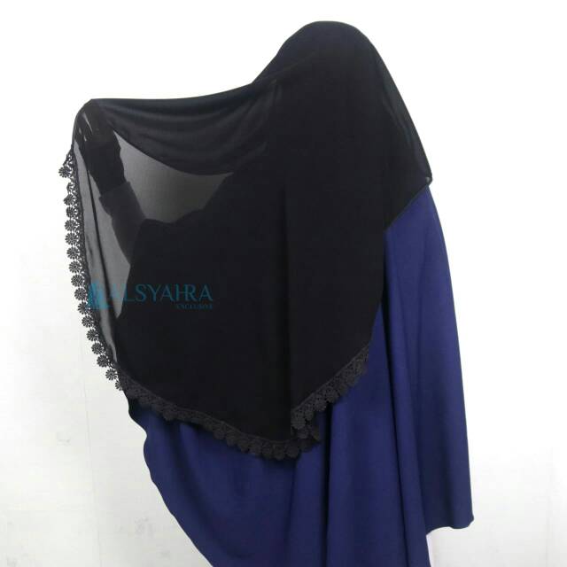 Niqob yaman Al shams sifon jetblack Alsyahra exclusive