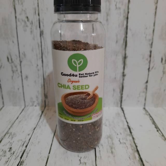 

Chia Seeds Meksiko Organik Botol 150gr