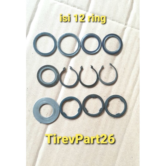 Ring Rasio set Megapro primus Gl pro Mp lama Original copotan motor