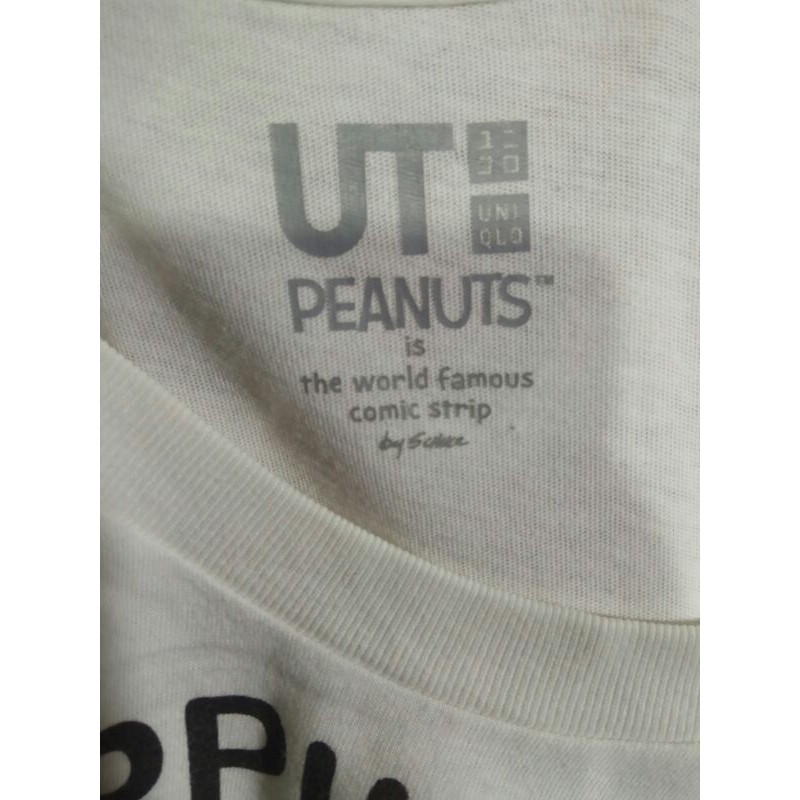 kaos karakter kartun UNIQLO original second/PL (wanita)
