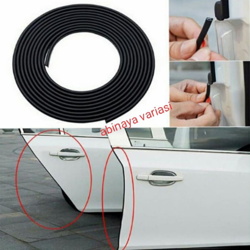 Pelindung Pintu Mobil All New Mobilio Lis Pintu Karet Dekorasi