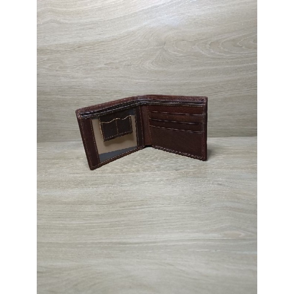 Dompet Lacoste Pria Kulit Asli