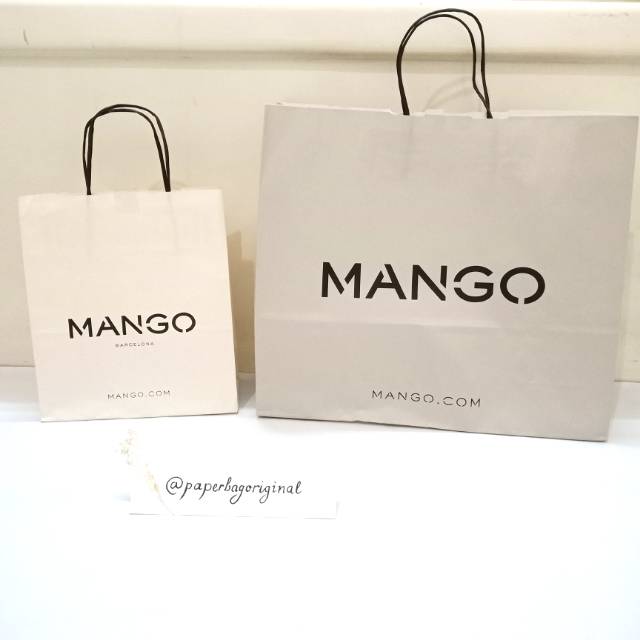 

Mango Paperbag Original Branded Paper bag