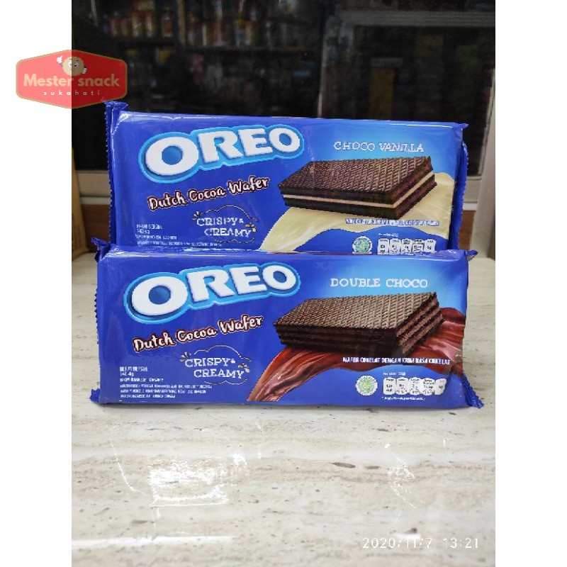 

Oreo Dutch Cocoa Wafer 140 gram (per pcs)