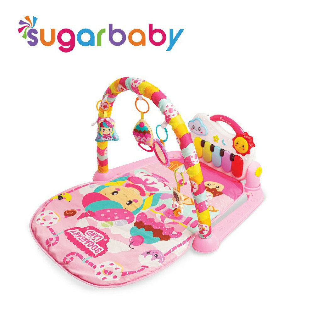 SUGARBABY PLAYGYM PIANO Day &amp; Nite Piano Playmat Playgym Piano sugarbaby playgym playmat mainan