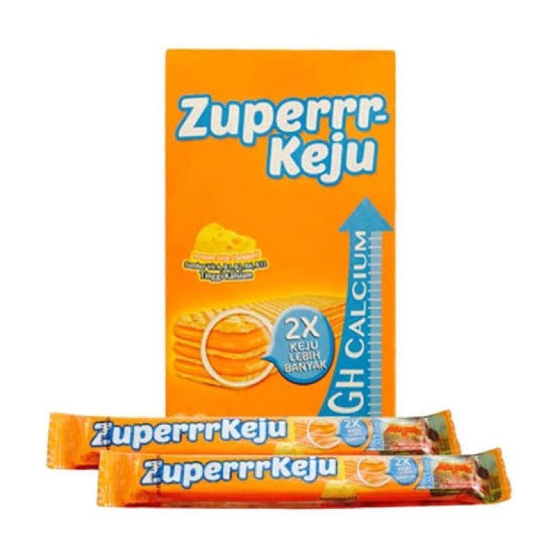 

SNACK WAFER ZUPERRR KEJU 8GR SATUAN