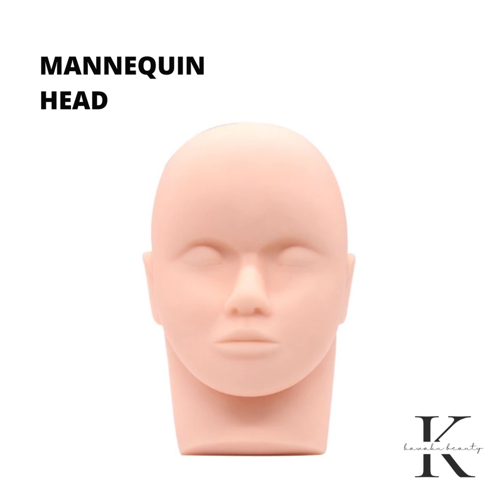 Mannequin head / practice eyelash kepala manekin