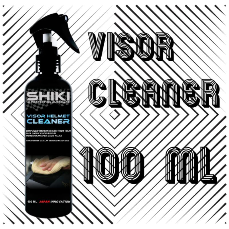 SHIKI HELM VISOR CLEANER PEMBERSIH DAN PELINDUNG VISOR / KACA HELM