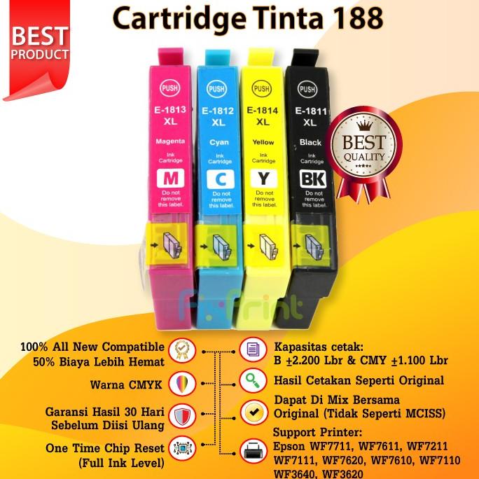 Cartridge Tinta Compatible Epson Wf-7111 Wf-7211 Wf-7611 Wf-7711 Sae