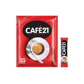 

Kopi Cafe21 300gr 2 in 1 Coffeemix - Kopi Instan Coffee mix Cafe 21 Gold Roast