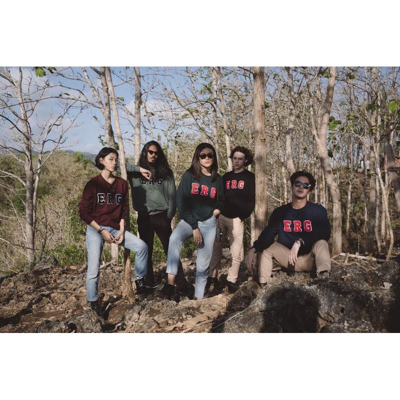 ALEEBAKER -Sweater Crewneck Erigo Pria / Sweatshirt Erigo Pria Dan Wanita /Baju Erigo Crewneck Basic