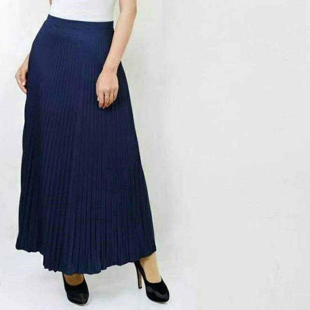 [BISA COD] ROK PLISKET / FLARE SKIRT HYGET