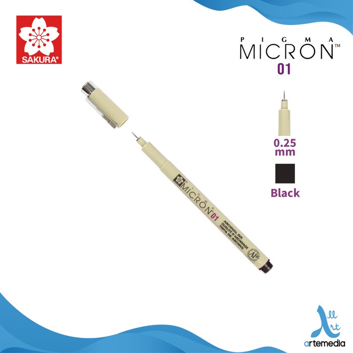 

Pendrawing- Drawing Pen Sakura Pigma Micron 01-02-03-04-05-08 - Black, 01 -Drawing-Pen.