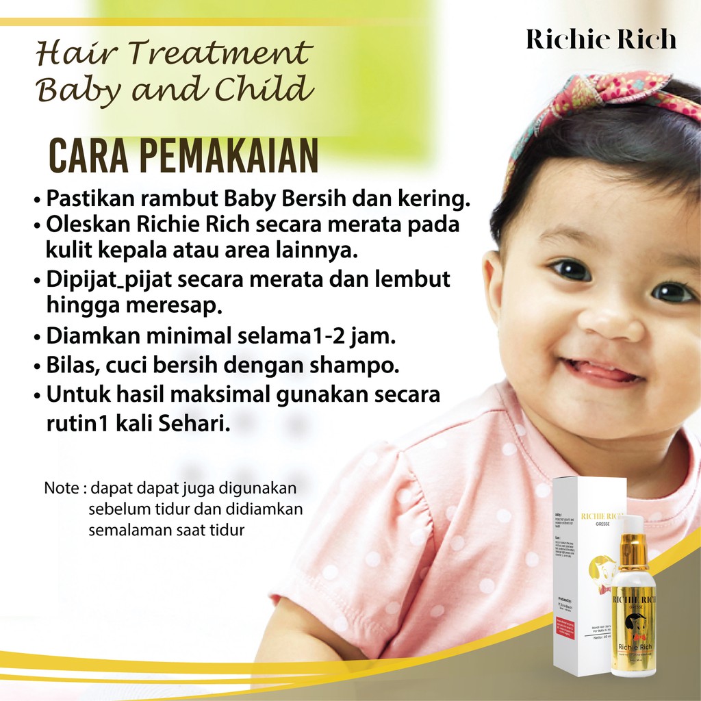 Nu Naima Royal Richy Vitamin Minyak Kemiri Penyubur Penumbuh Rambut Bayi Anak Cegah Rontok Botak Shopee Indonesia