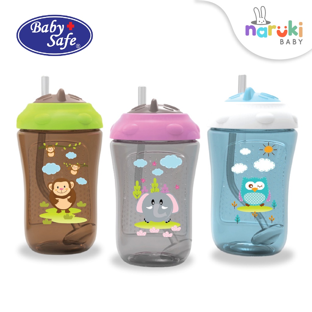 Baby Safe FS405 Sipper Cup with Weighted Straw / Botol Minum Bayi