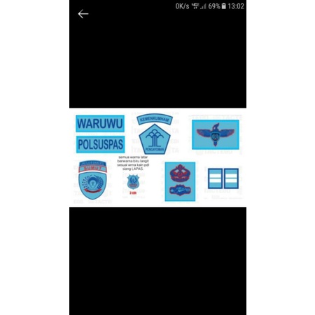 bordir polsuspas timbul/3D