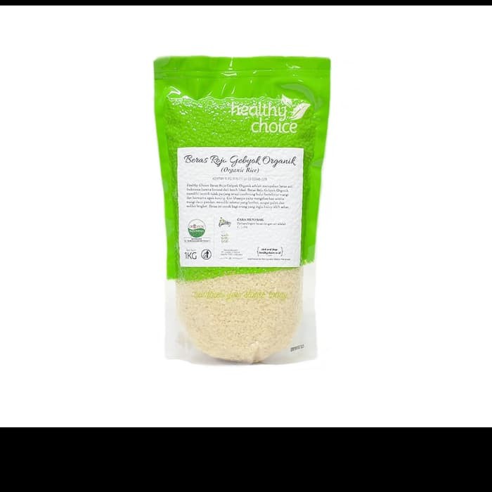 

Healthy choice beras organik Rojo gebyok 1 kg.