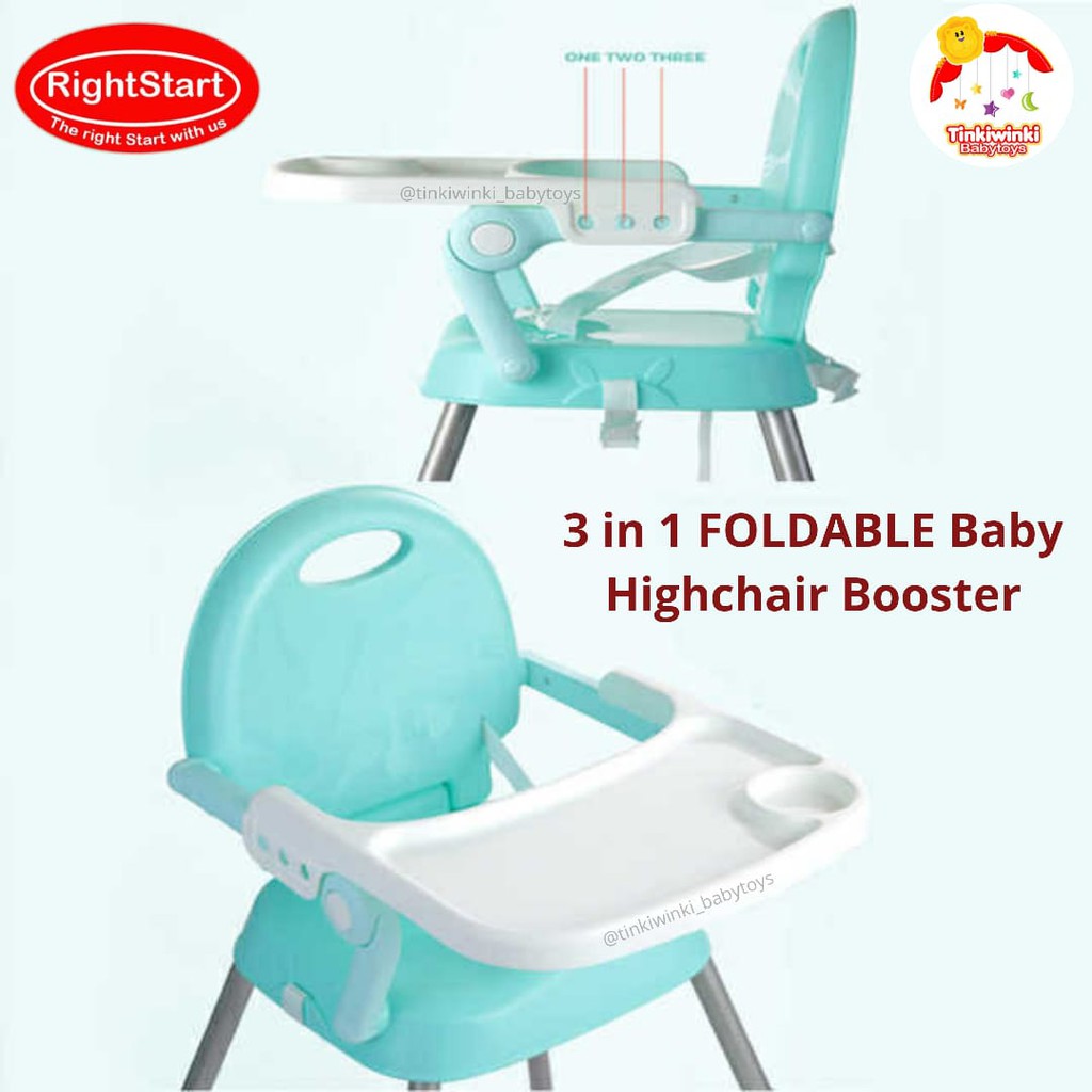 Right start 4 in 1 baby highchair booster baby chair kursi makan bayi