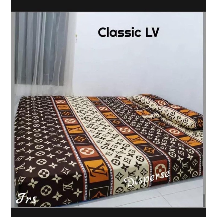 SPREI HOME MADE MOTIF GUCCI & LV MURAH SIZE 180x200/160x200