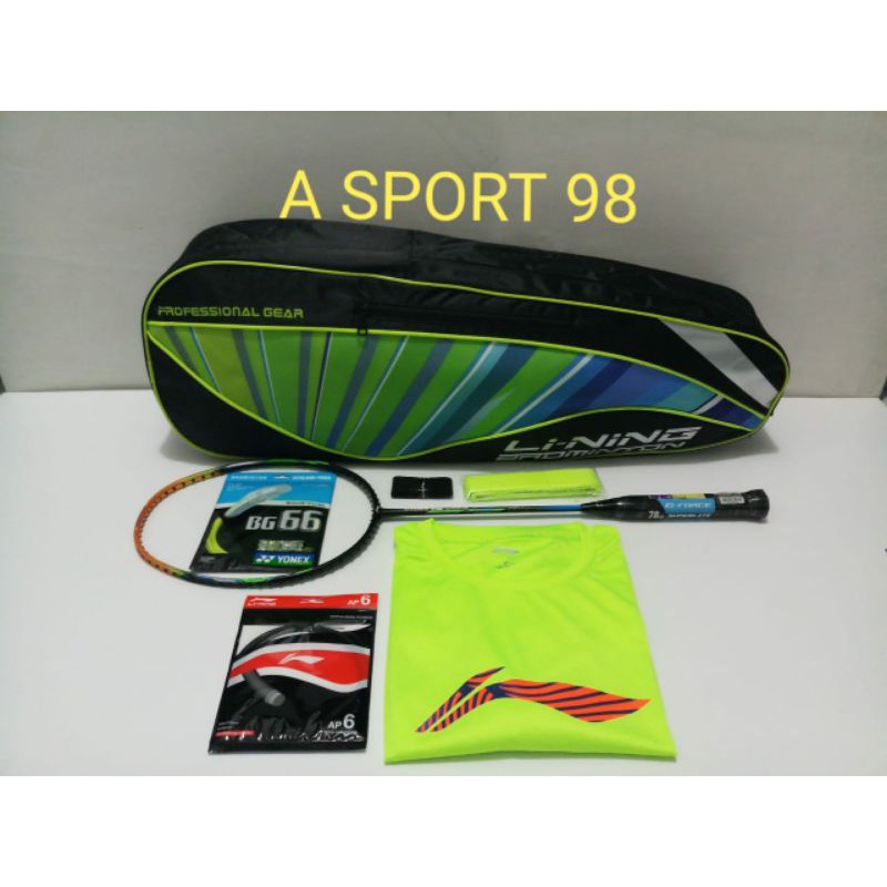RAKET BADMINTON ORIGINAL LINING G FORCE 3700 SUPER LITE