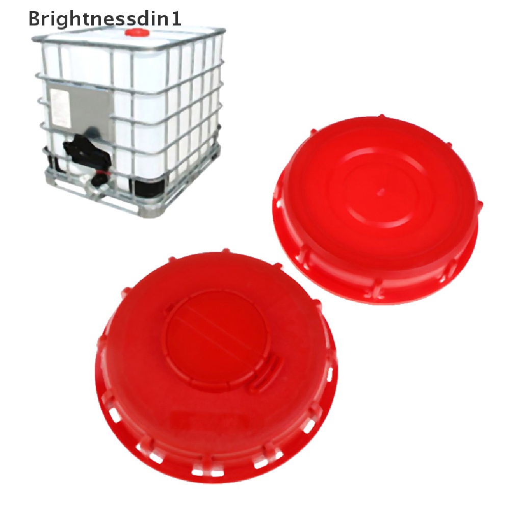 (Brightnessdin1) Adaptor Tutup Botol Air Bahan Plastik Warna Merah