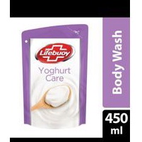 lifebuoy sabun mandi cair yogurt care 450 ml